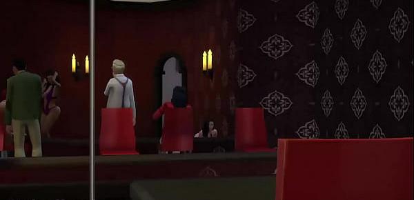 The sims 4 - Sex mods  Strip Club gameplay part 3